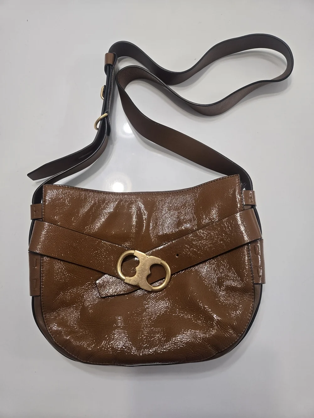 Tory Burch smooth brown